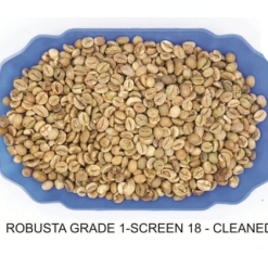 ROBUSTA GRADE 1- SCREEN 18 - CLEANED
